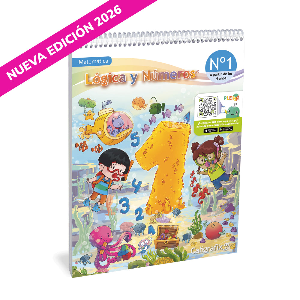 Pack Caligrafix Trazos + Lógica 1 - EDICION 2026