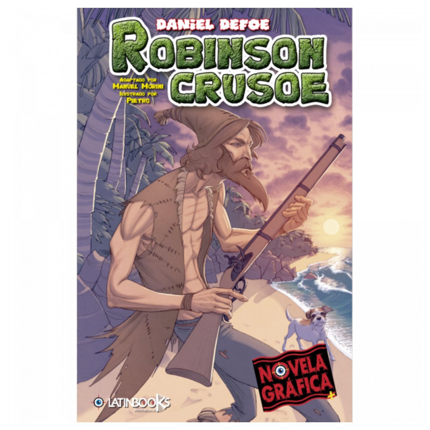 Robinson Crusoe - Novela Gráfica - Imagino Cuentos
