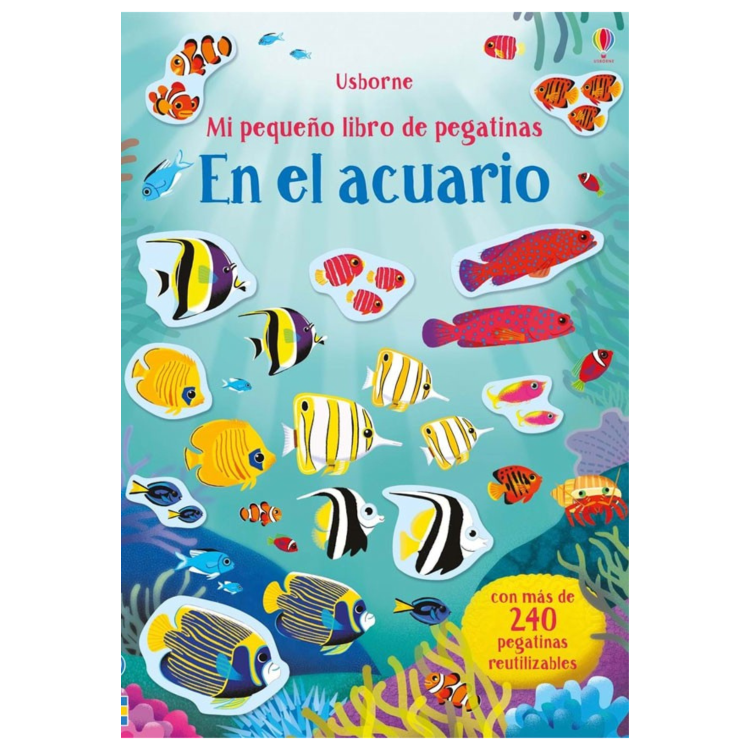 En el acuario - Mi pequeño libro de pegatinas