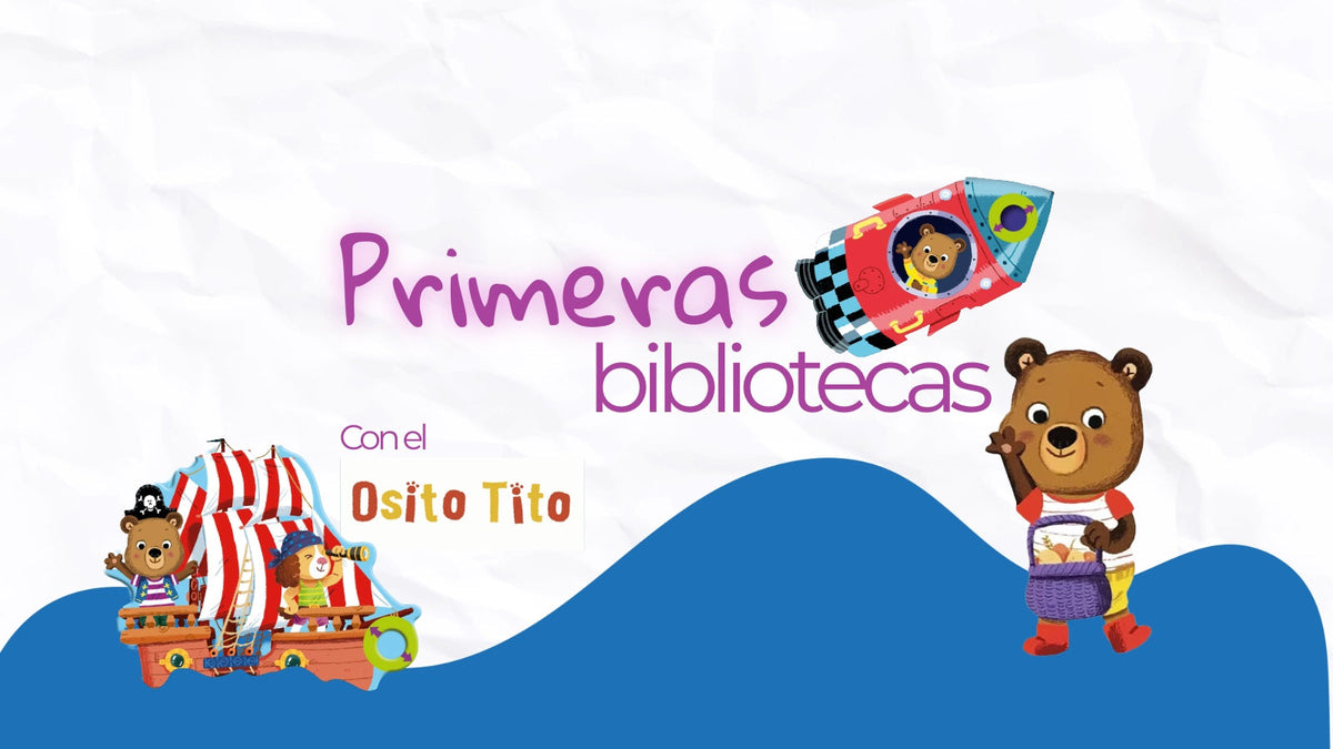 Colección Osito Tito: Por qué es la reina absoluta de las primeras bibliotecas (0 a 3 años) 🧸🏗️