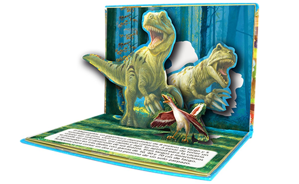 Dinosaurios POP UP - Imagino Cuentos