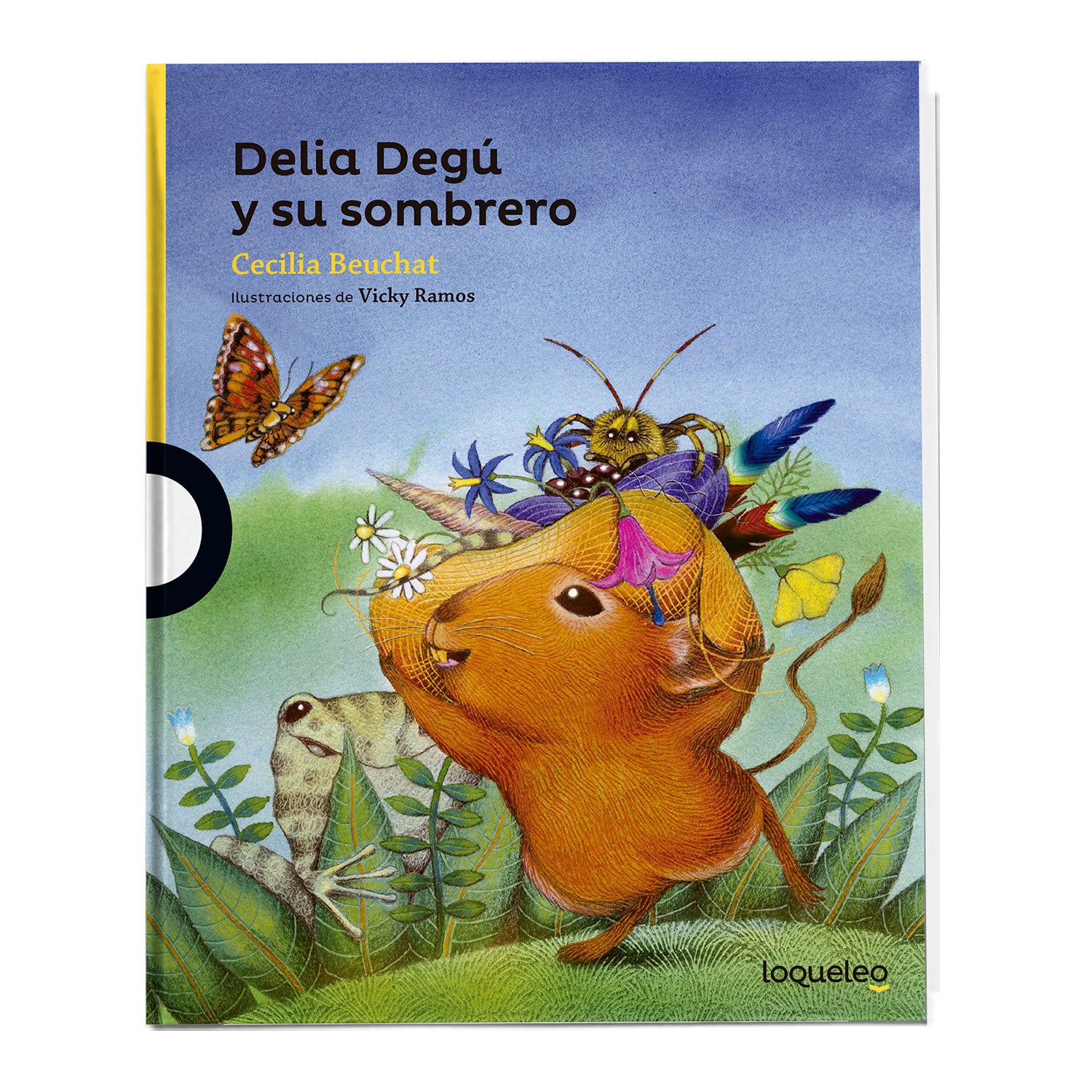 Delia Degu y su sombrero