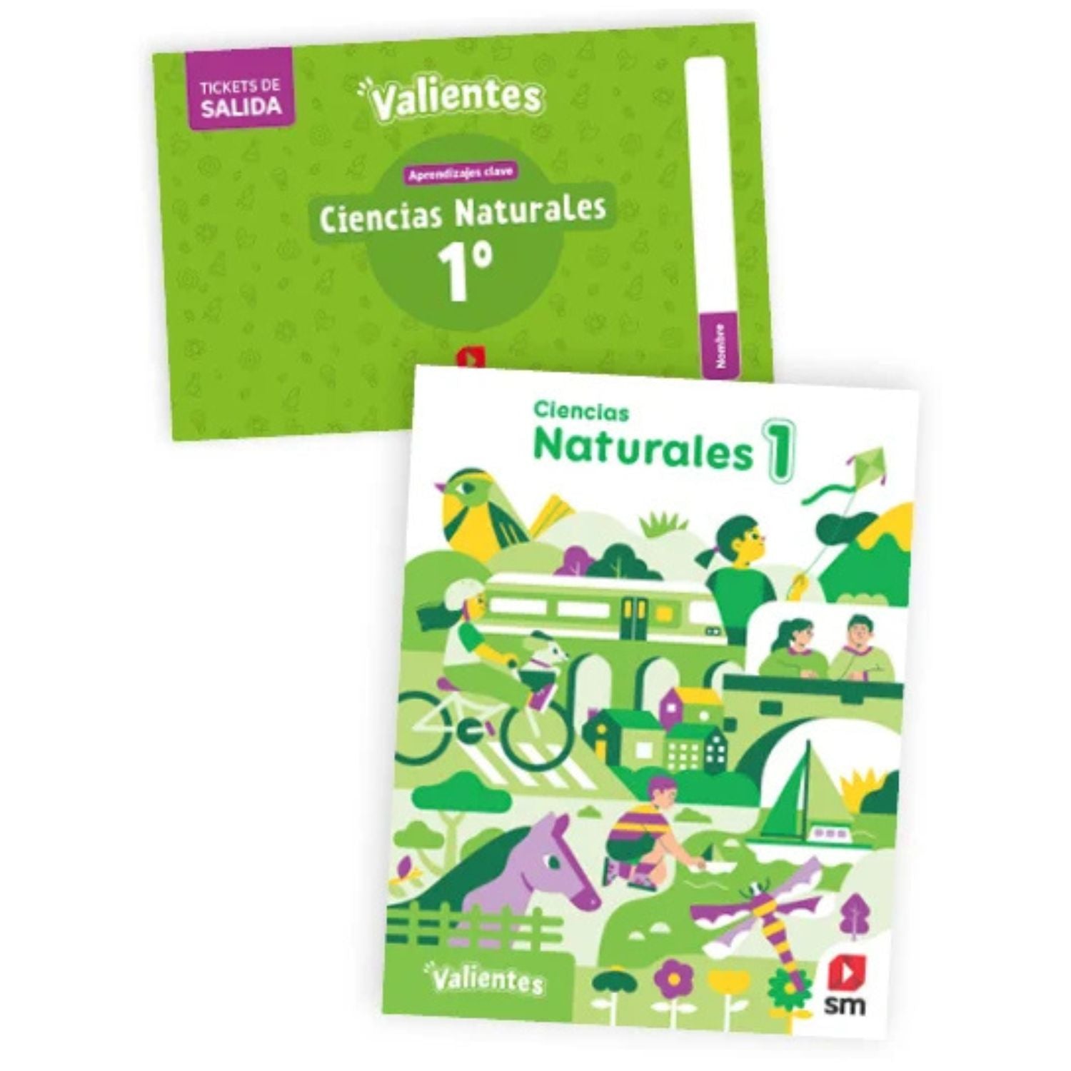 Pack Ciencias Naturales 1 Básico - Valientes SM
