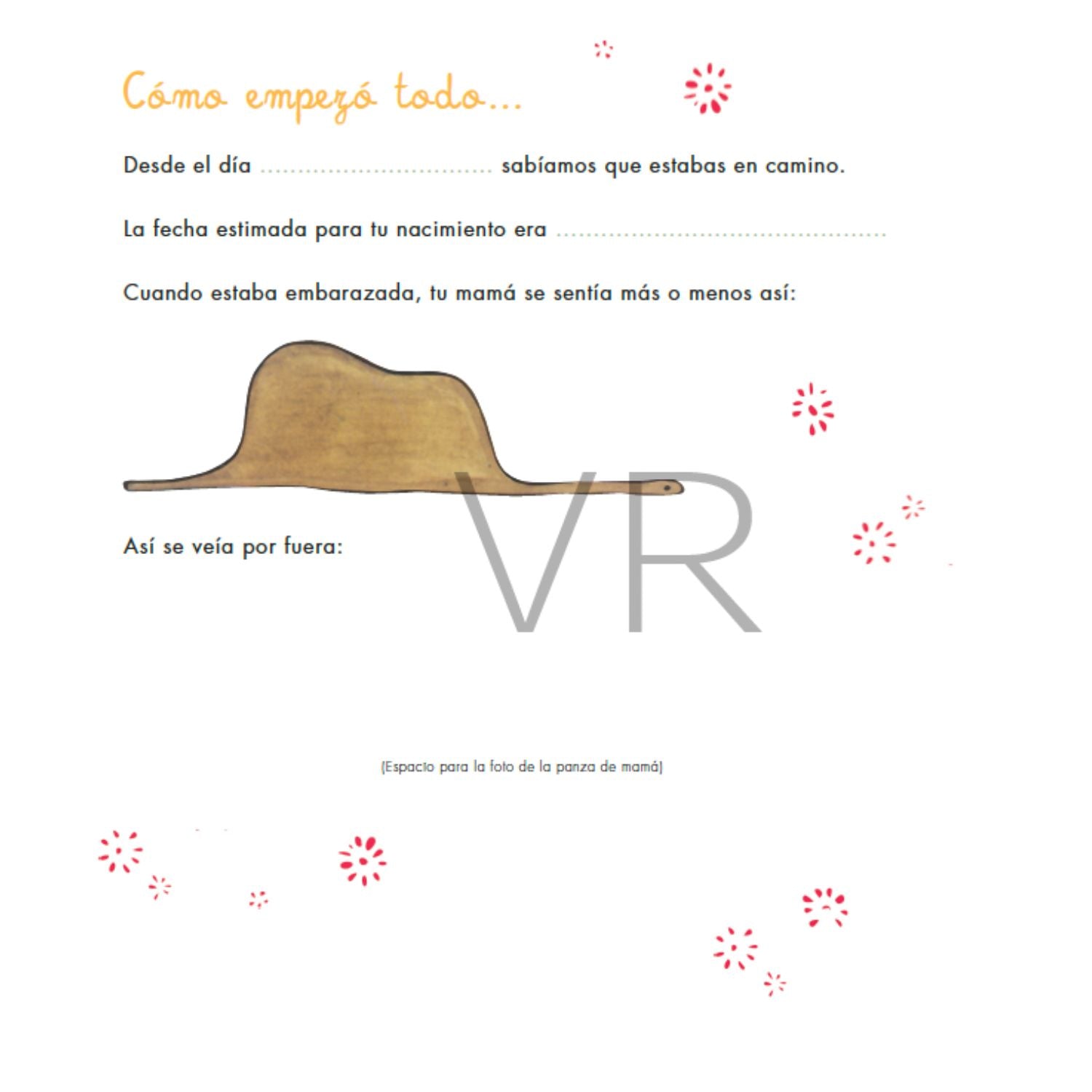 Nuestra princesita - El álbum del bebé