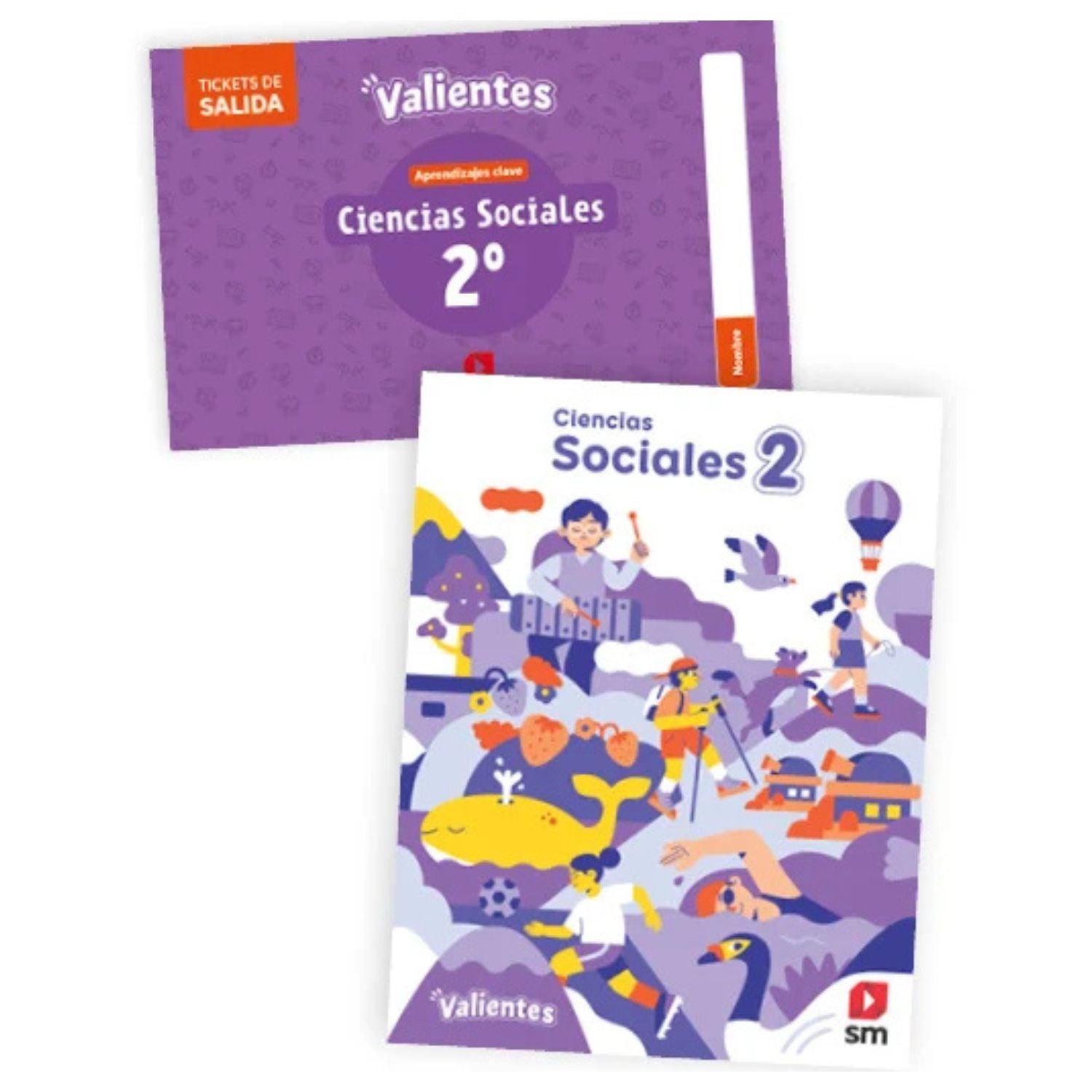 Pack Ciencias Sociales 2 Básico - Valientes SM