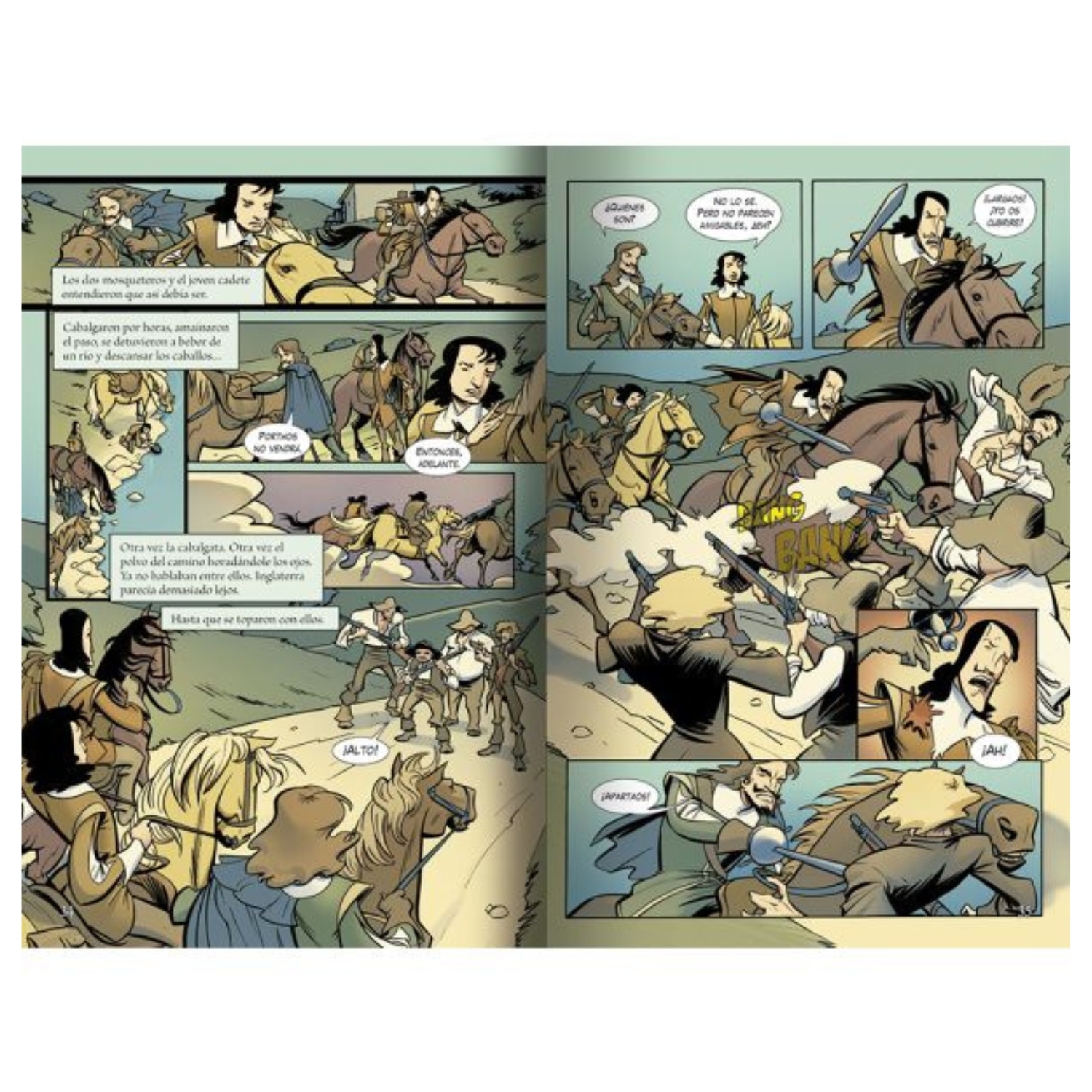 Los tres mosqueteros - Novela gráfica