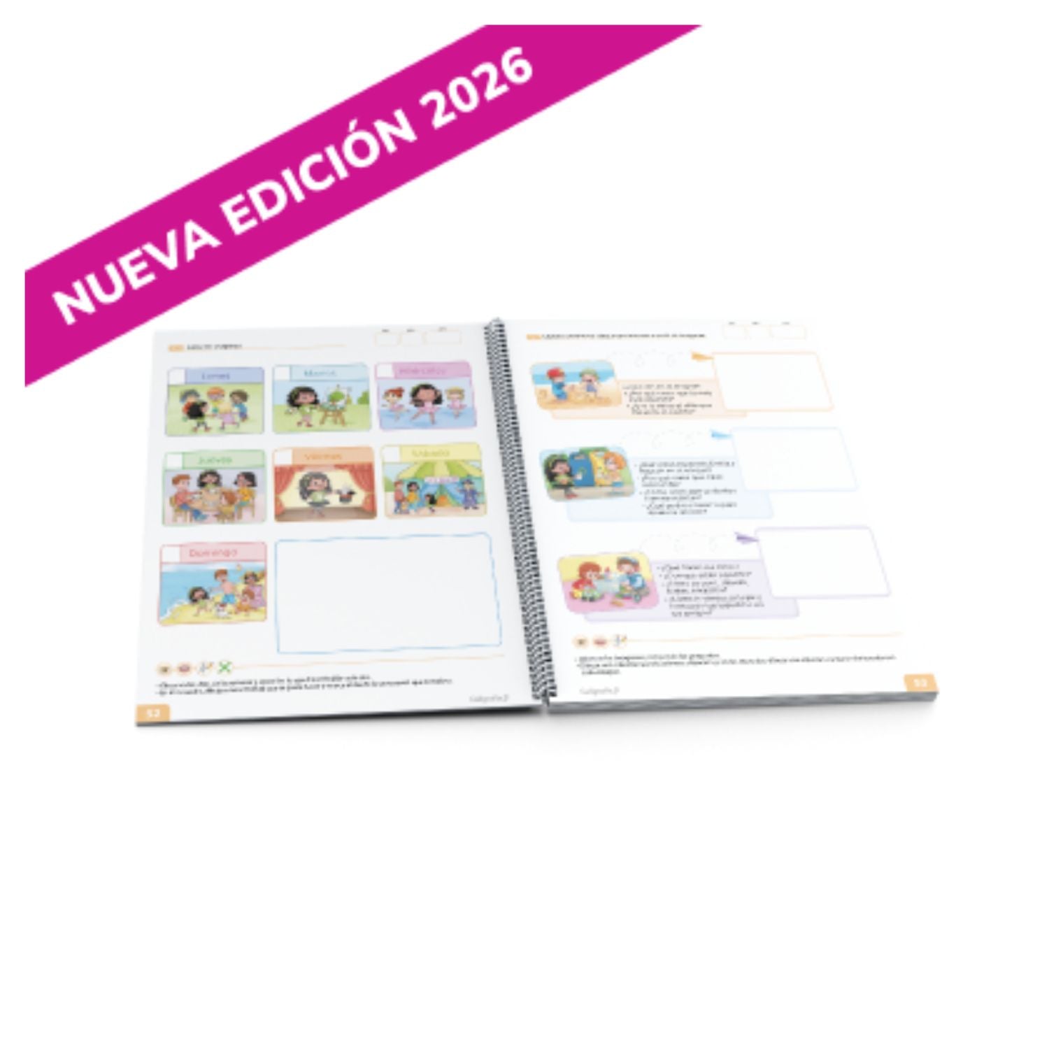 Trazos y Letras N°2 Letra Ligada - EDICIÓN 2026 (Kínder)