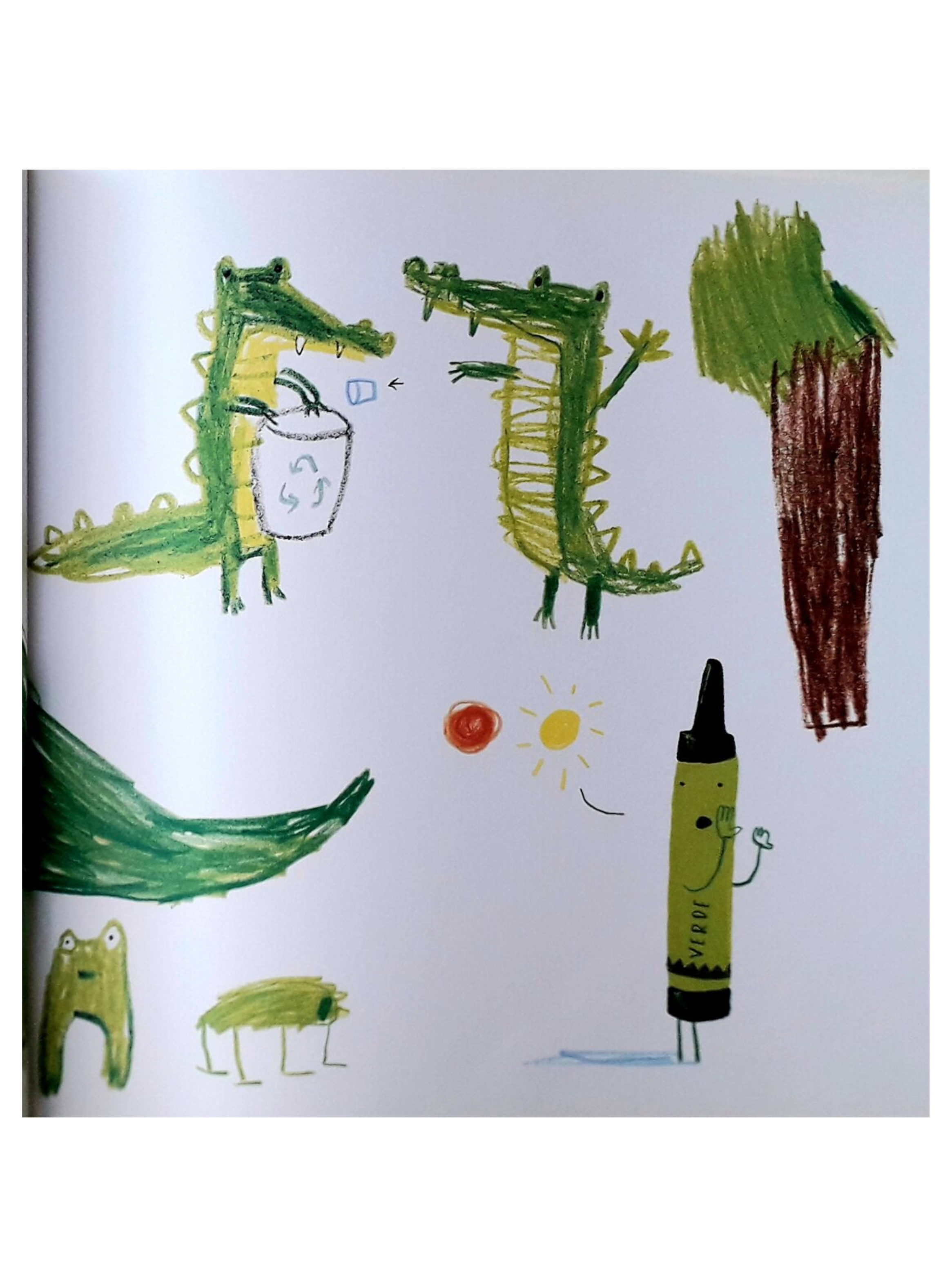 El día que los crayones renunciaron