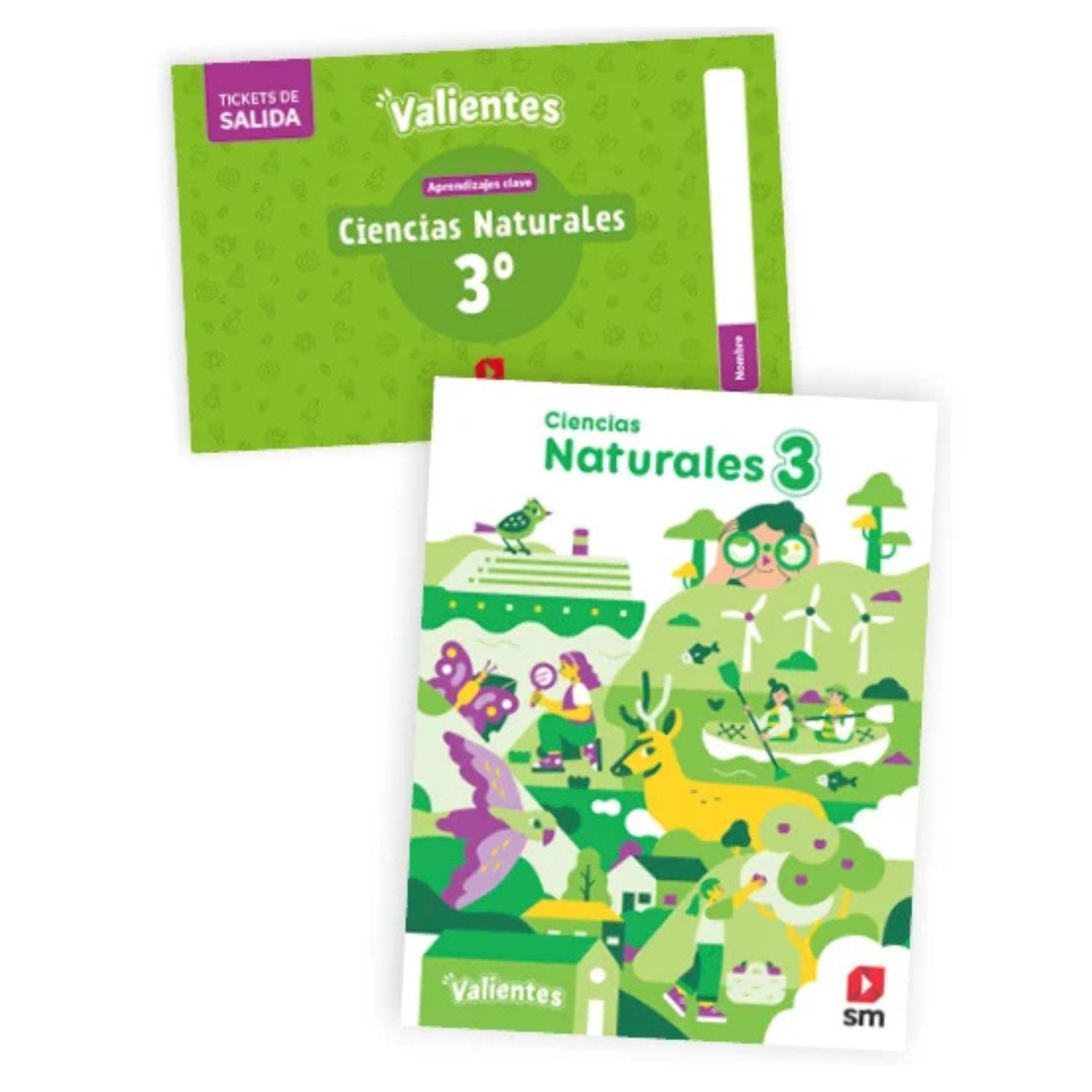 Pack Ciencias Naturales 3 Básico - Valientes SM