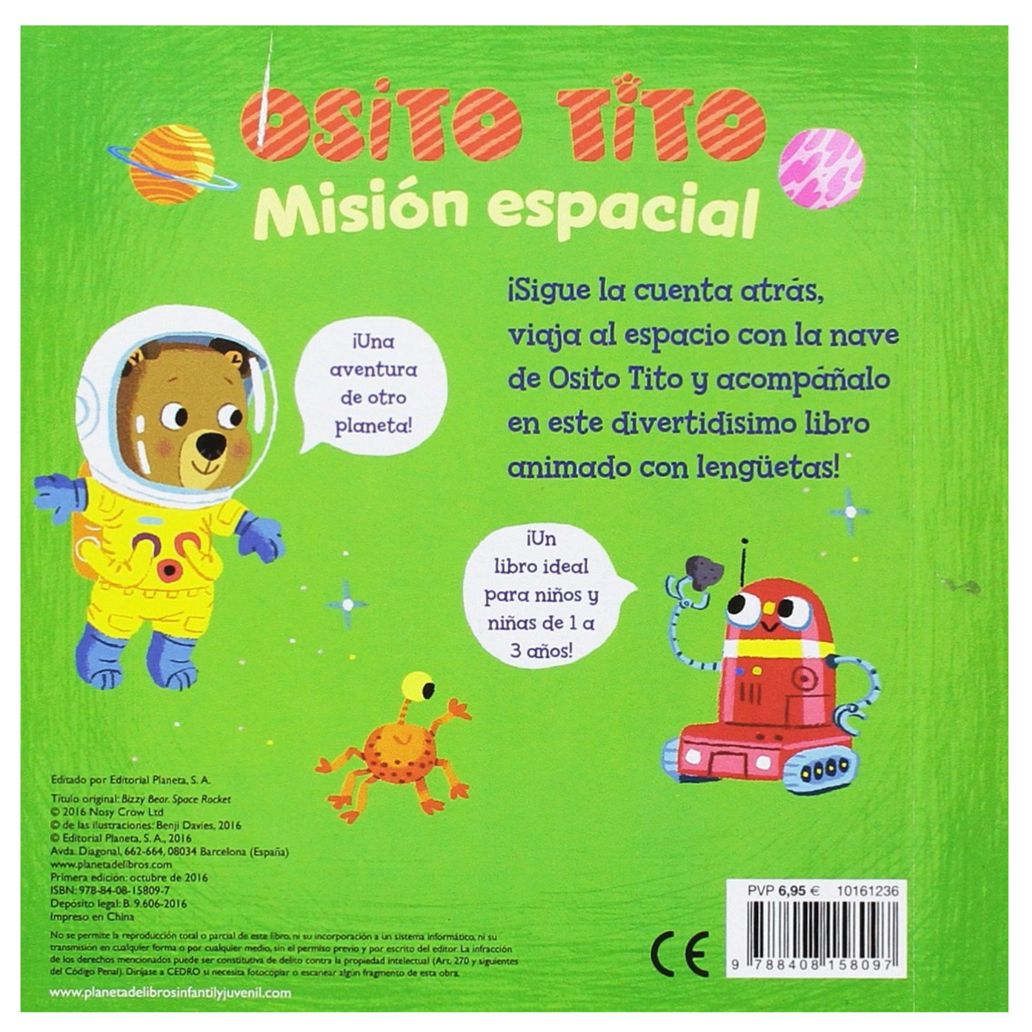 Osito Tito - Misión espacial