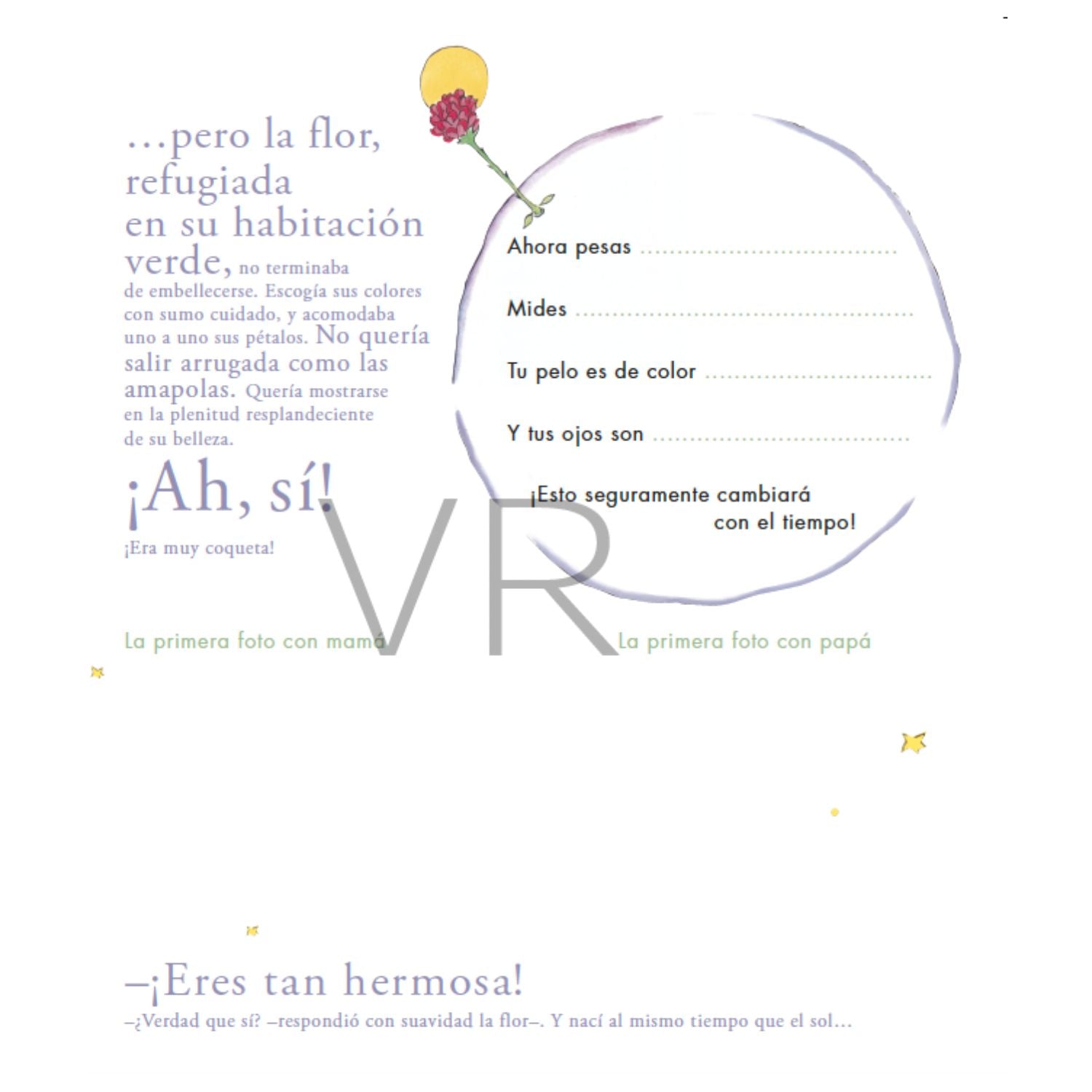 Nuestra princesita - El álbum del bebé