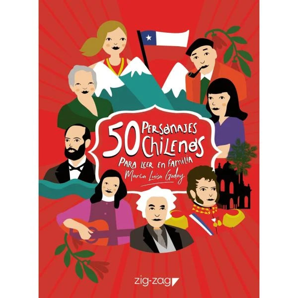 50 Personajes chilenos para leer en familia