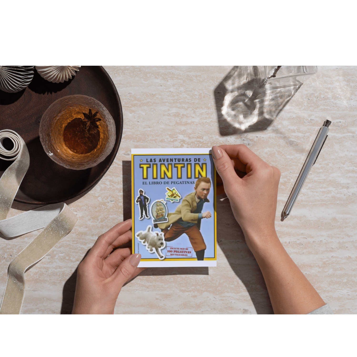 TINTIN: El libro de pegatinas