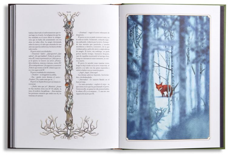 Clásicos Ilustrados. Bambi, una vida en el bosque
