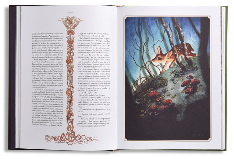 Clásicos Ilustrados. Bambi, una vida en el bosque