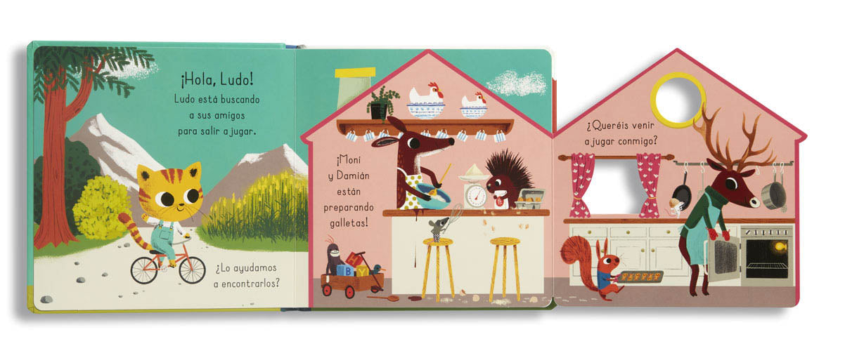 Hola, Casa. Un libro con solapas - Colección ¡Hola!