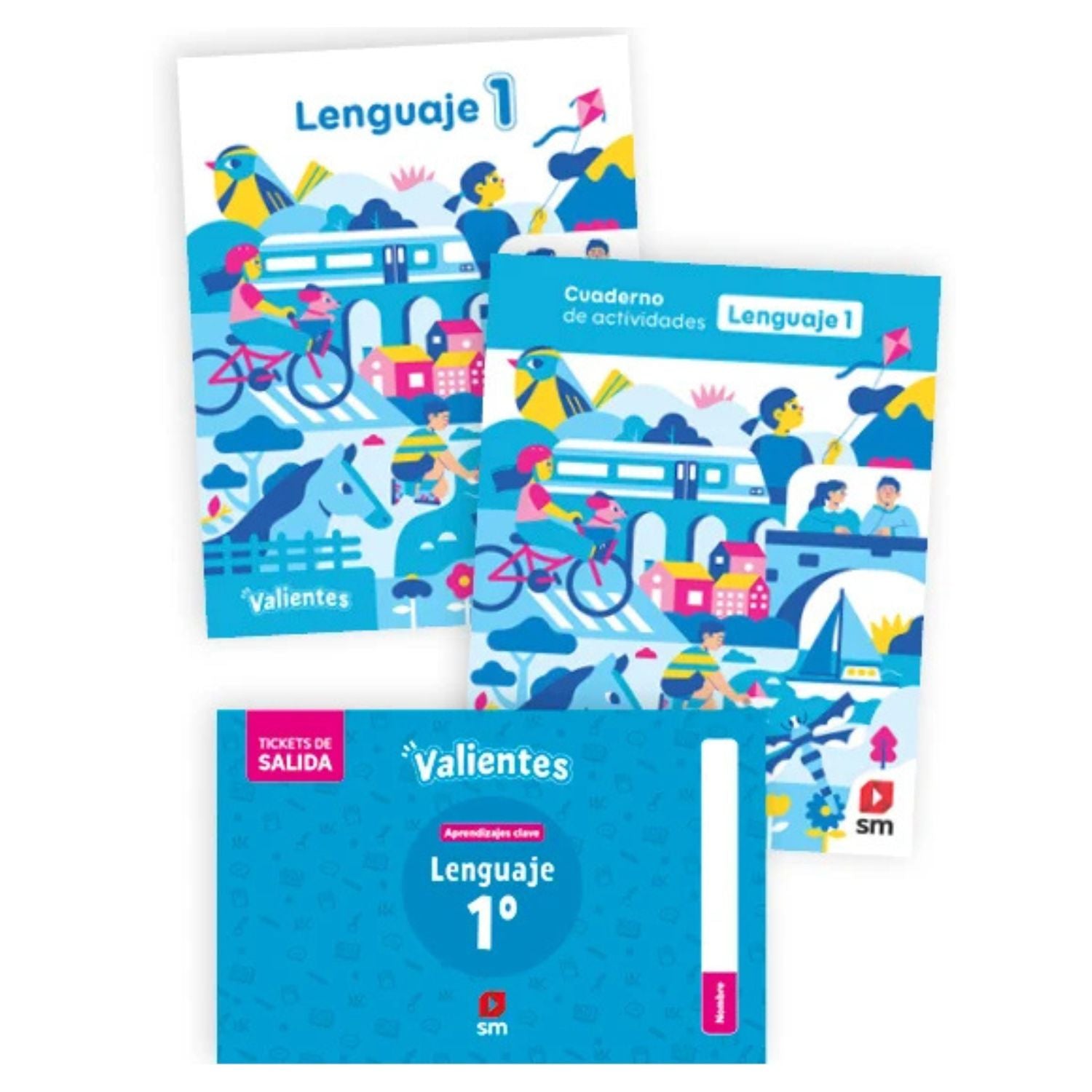 Pack Lenguaje 1 Básico - Valientes SM