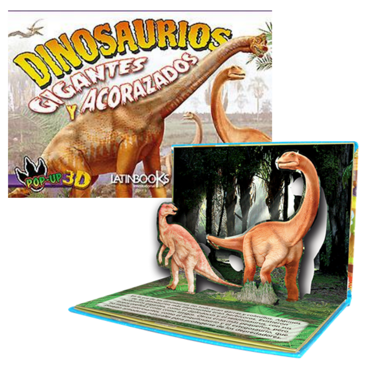 Dinosaurios Pop Up - Gigantes y acorazados