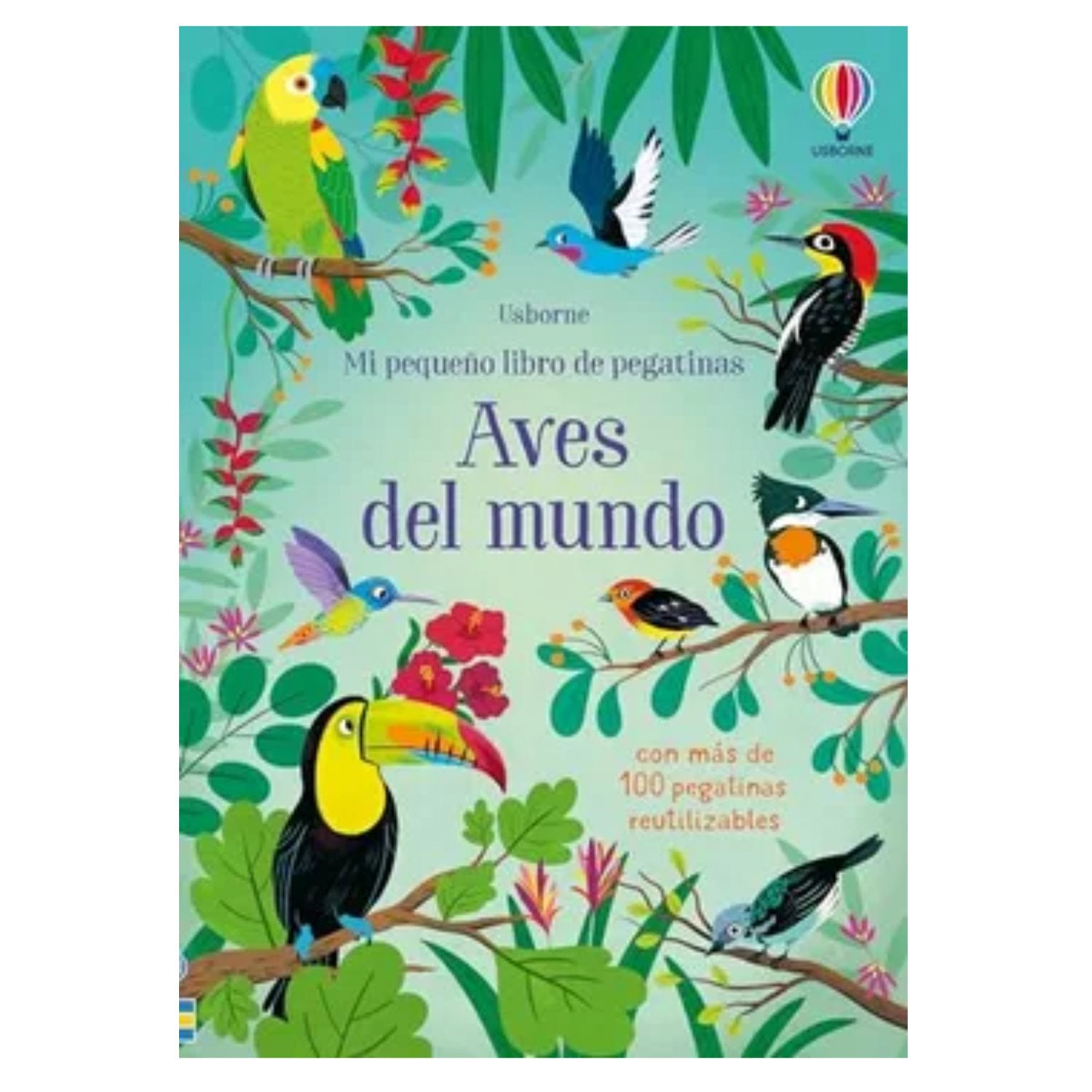 Aves del mundo - Mi pequeño libro de pegatinas - Imagino Cuentos