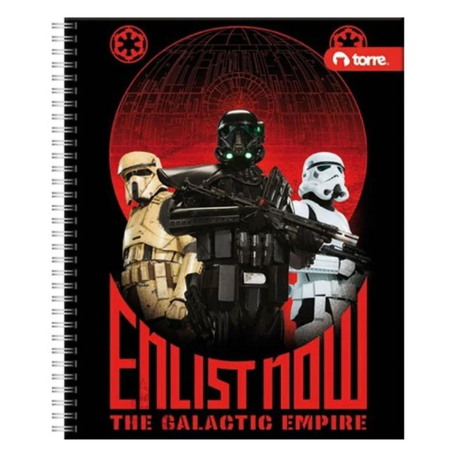 Pack 10 cuadernos Star Wars 7mm 100 Hjs