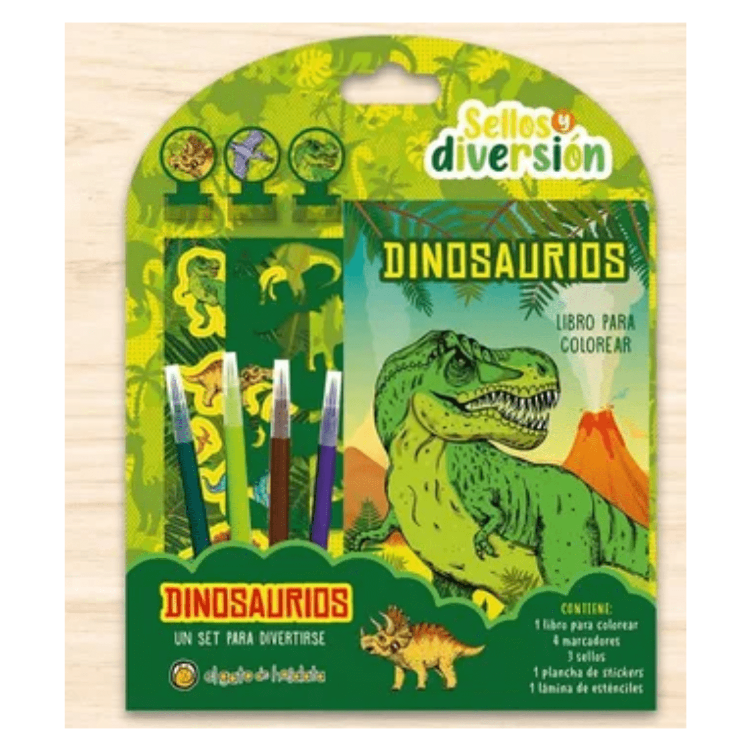 Dinosaurios - Sellos y diversión - Imagino Cuentos