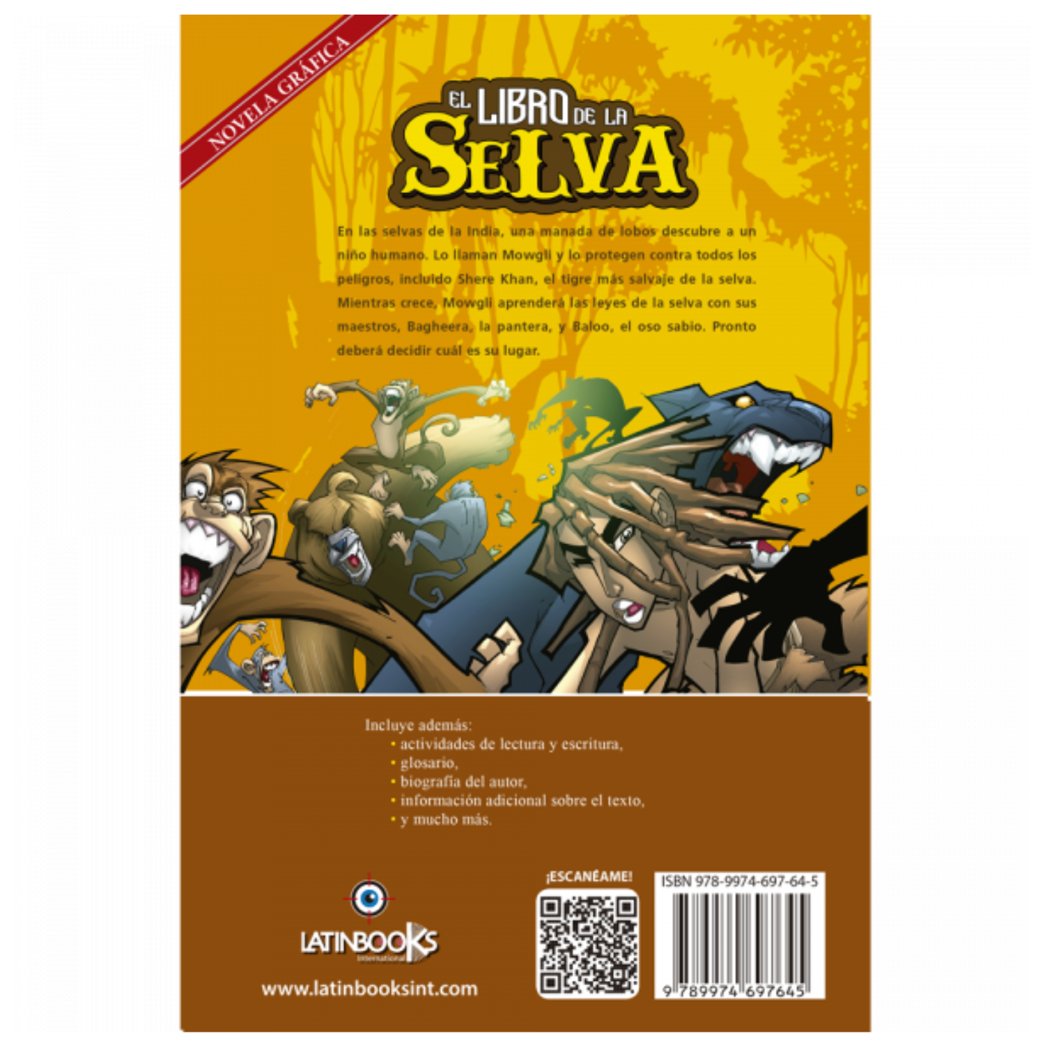 El libro de la selva - Novela Gráfica