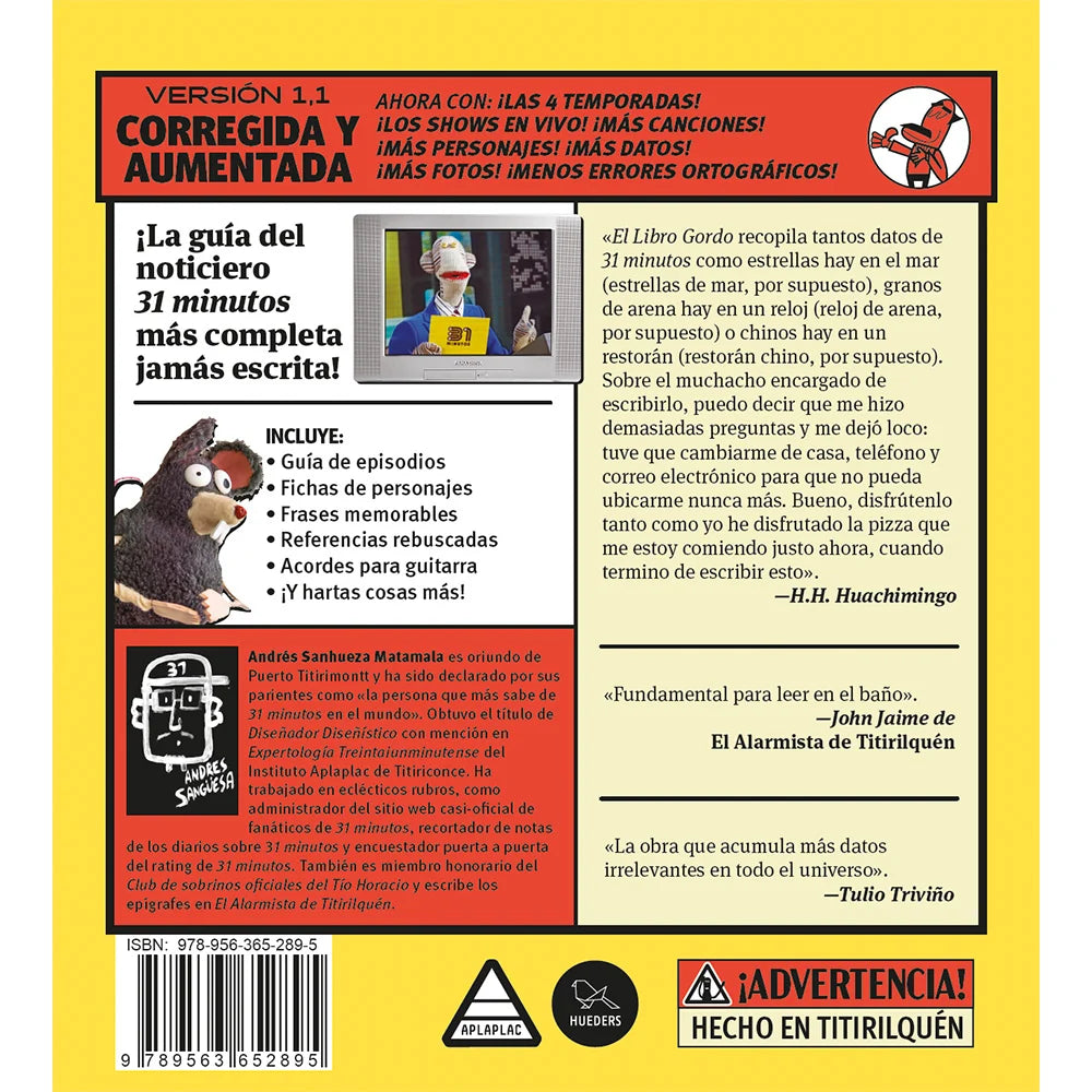 El libro Gordo de 31 minutos - Corregida y aumentada