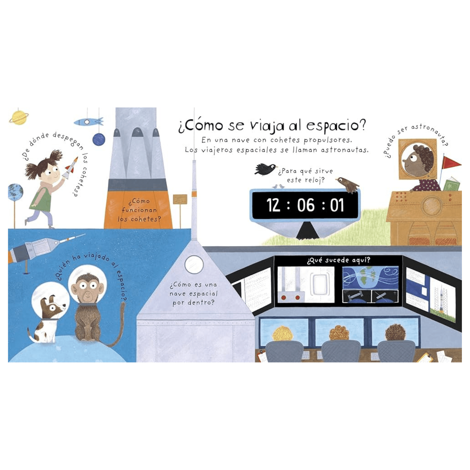 Mis primeras preguntas - ¿Cómo es el espacio? - Imagino Cuentos