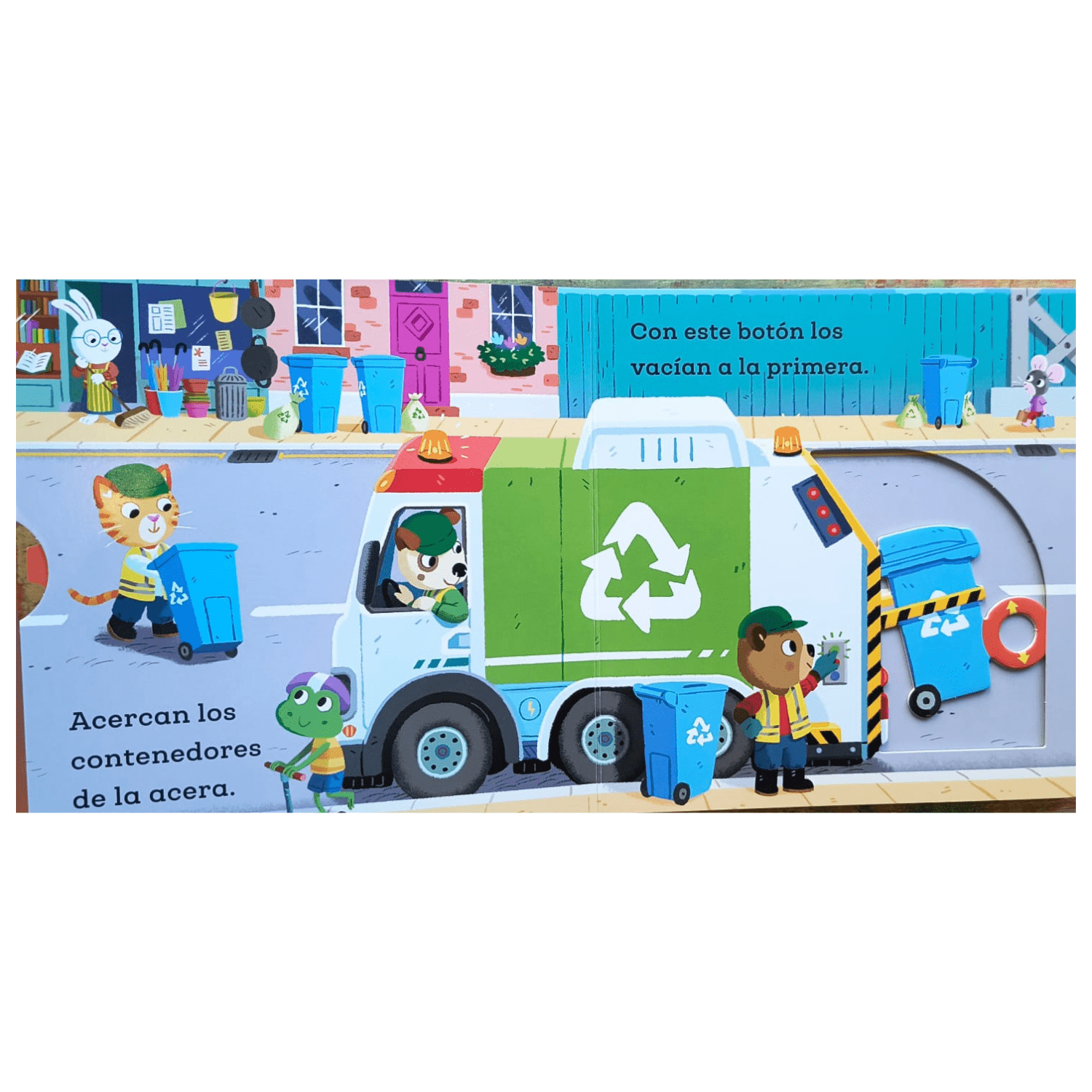 Osito Tito. El camión de reciclaje - Imagino Cuentos
