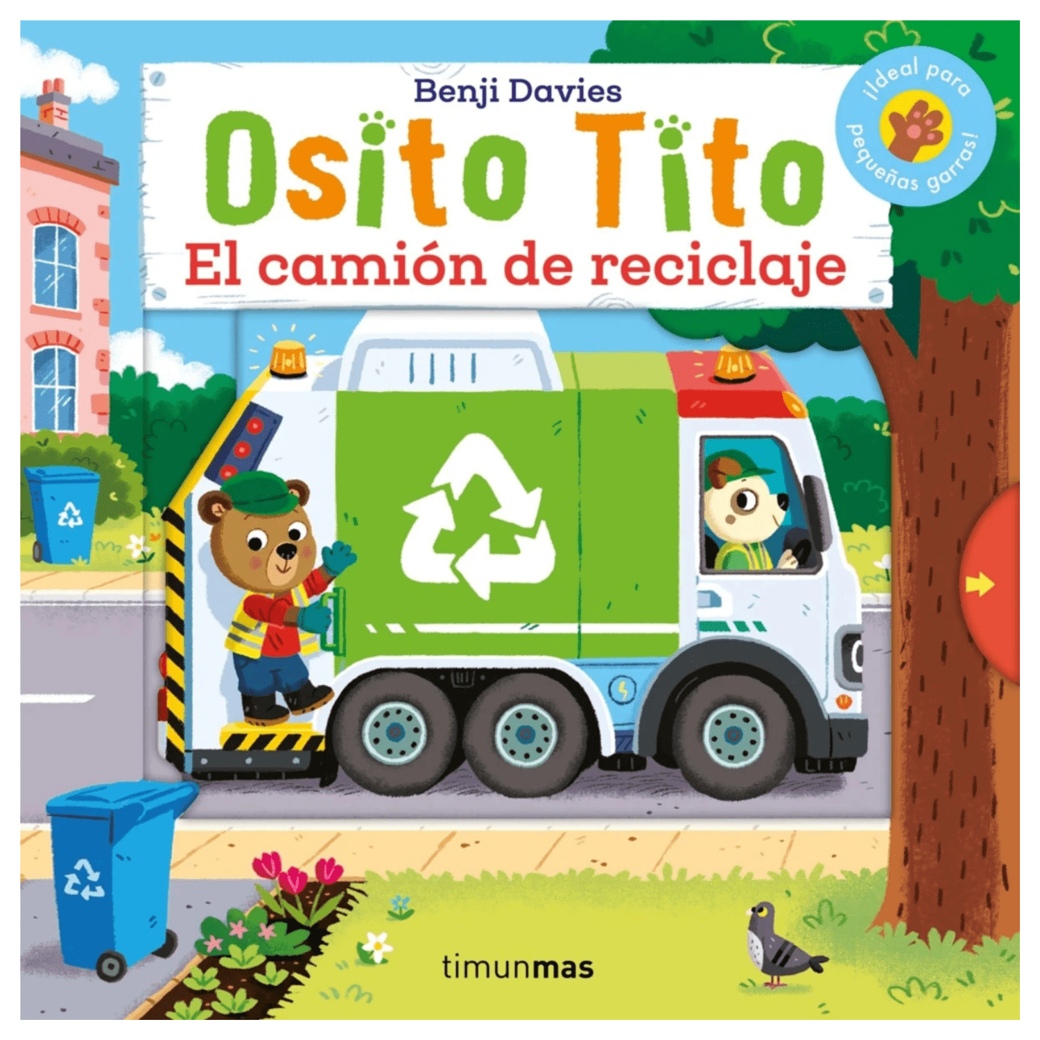 Osito Tito. El camión de reciclaje - Imagino Cuentos