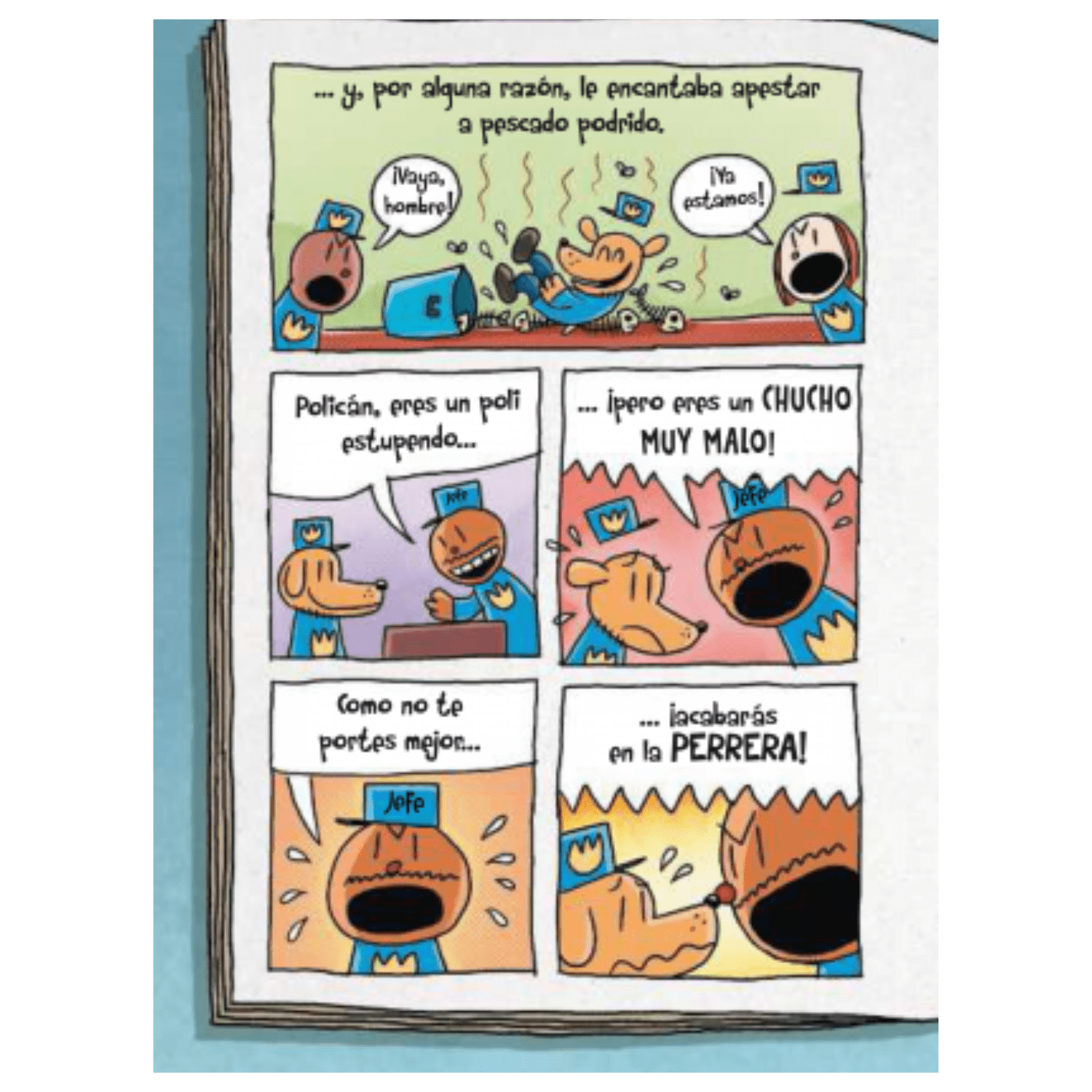 Policán - Libro infantil formato comic - Imagino Cuentos