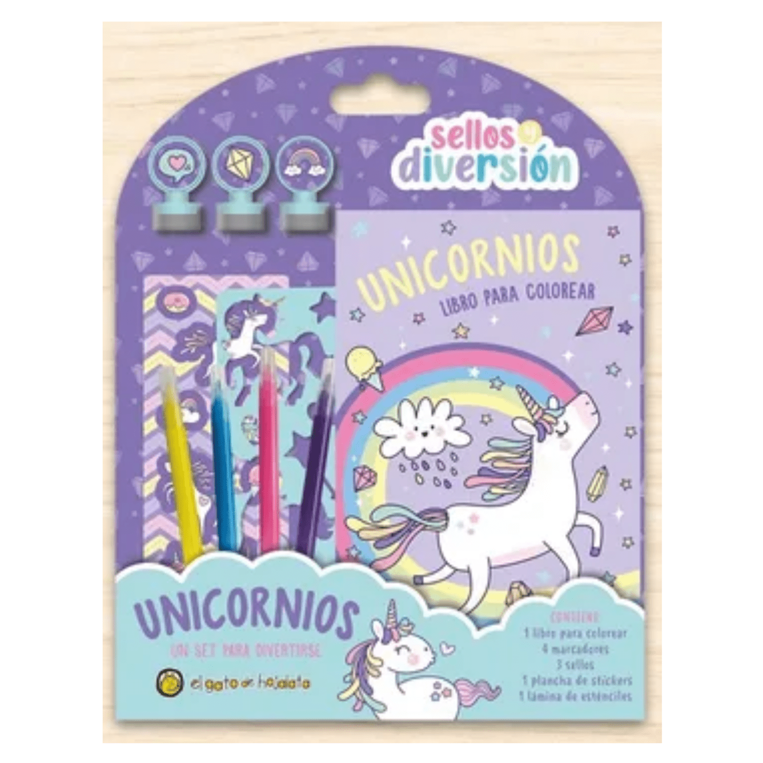 Unicornios - Sellos y diversión - Imagino Cuentos